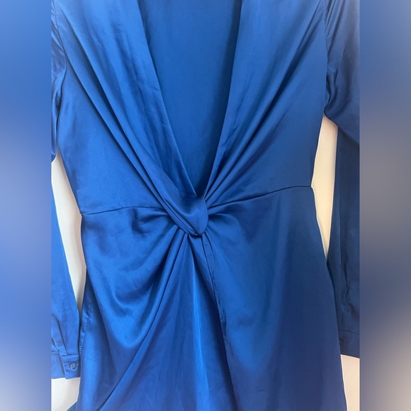 Fashion Nova Satin Dress sz L - Picture 6 of 11